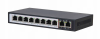 Switch PoE PERSES 8x Gigabit PoE/PoE+, 2x RJ45 Uplink Gigabit, 96W